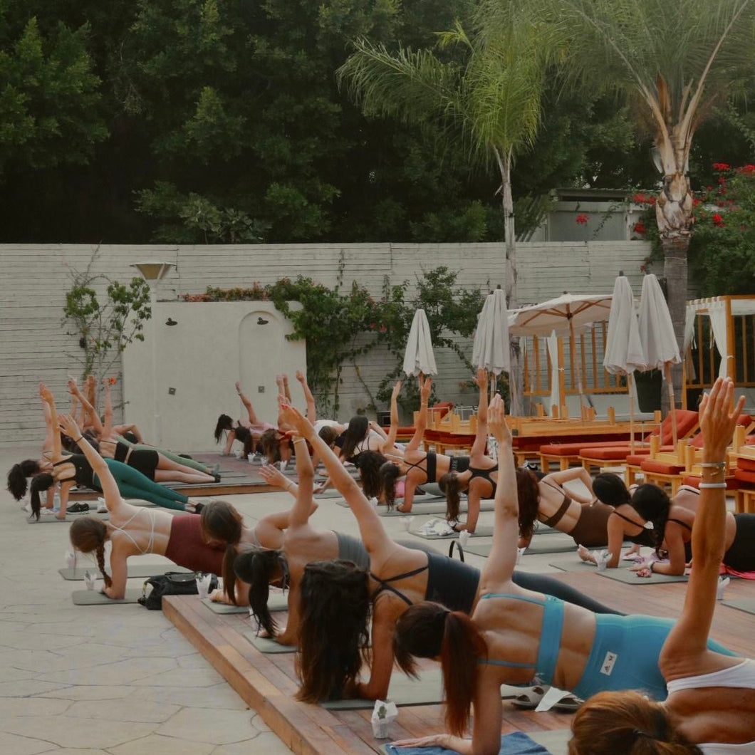 Pilates with a view